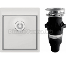 Комплект Мойка Florentina Логика LHM.450.510 + Измельчитель Bone Crusher BC 810-SL Slim Line