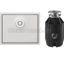 Комплект Мойка Florentina Оптима OHM.500.400 + Измельчитель Bone Crusher BC 910-AS