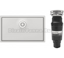 Комплект Мойка Florentina Оптима OHM.700.400 + Измельчитель Bone Crusher BC 910-SL-Slim Line