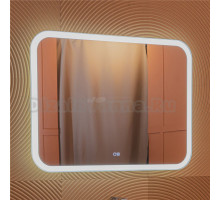 Зеркало в ванную комнату Silver Mirrors Стив 915х685 - 2 (подогрев, сенсорный выключатель) зеркало