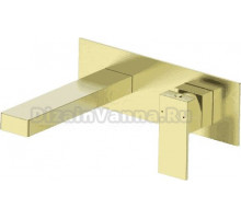 Смеситель для раковины Wonzon & Woghand WW-88869016-BG брашированное золото, С ВНУТРЕННЕЙ ЧАСТЬЮ