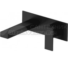 Смеситель для раковины Wonzon & Woghand WW-88869016-MB черный матовый, С ВНУТРЕННЕЙ ЧАСТЬЮ