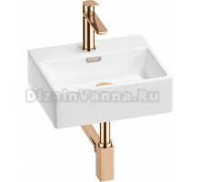 Комплект Wellsee Graceful Pro 201002864 белый глянцевый, розовое золото, 4 в 1