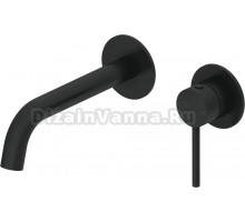 Смеситель для раковины Wonzon & Woghand WW-88869017-MB черный матовый, С ВНУТРЕННЕЙ ЧАСТЬЮ