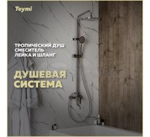 Душевая стойка Teymi Iva T10225 хром
