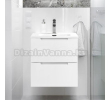 Тумба с раковиной BelBagno Etna 50 подвесная, bianco opaco