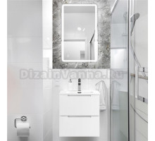 Мебель для ванной комнаты BelBagno Etna 50 подвесная, bianco opaco