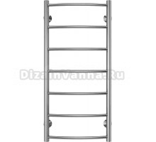 Полотенцесушитель водяной EL-TERM Грас П7 40х90 серебристый