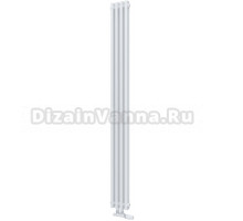 Радиатор стальной KZTO Quadrum NEO 50 V 1750-4 R 4 секции, белый муар