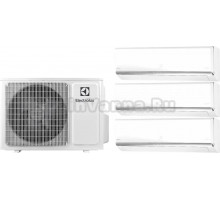 Мультисплит-система Electrolux Super Match ERP R32 EACO/I-28 FMI-4/N8_ERP на три комнаты (21 м2 + 25 м2 + 35 м2)
