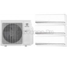 Мультисплит-система Electrolux Super Match ERP R32 EACO/I-28 FMI-4/N8_ERP на три комнаты (21 м2 + 25 м2 + 25 м2)