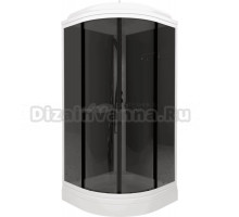 Душевая кабина Triton Грэй Щ0000067302 90х90 см, блэк