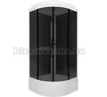 Душевая кабина Triton Грэй Щ0000067303 90х90 см, блэк