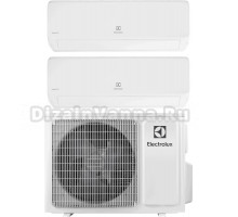 Мультисплит-система Electrolux Super Match ERP R32 EACO/I-24 FMI-3/N8_ERP на две комнаты (20 м2 + 35 м2)