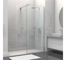 Душевая перегородка Walk-In VSW-1HS100CL, 1000*2000, хром, стекло прозрачное