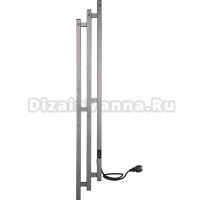 Полотенцесушитель электрический Indigo Sky PRO LSKPRE150-17GFMRt graphite metallic