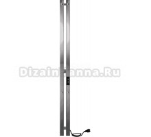 Полотенцесушитель электрический Indigo Style Pro LSPRE120-10GFMRt graphite metallic