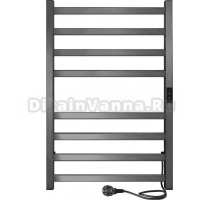 Полотенцесушитель электрический Indigo Oktava Slim 3 LСLOKS3E80-50GFMRt graphite metallic