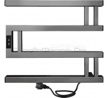 Полотенцесушитель электрический Indigo Muza DGM40-50GFMRt graphite metallic