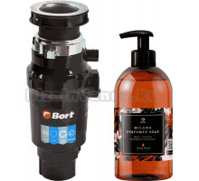 Измельчитель отходов Bort Master Eco 91275752 + жидкое мыло