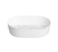 Накладная раковина для ванной комнаты Wellsee Saint-Germain 322701000: овальная раковина, ширина умывальника 57 см, цвет глянцевый белый