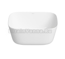 Накладная раковина для ванной комнаты Wellsee Fontenay Paris 323303000: прямоугольная раковина, ширина умывальника 45 см, цвет глянцевый белый