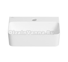 Маленькая раковина в туалет Wellsee WC Area 321803000: подвесная или накладная раковина, ширина умывальника 37 см, цвет глянцевый белый