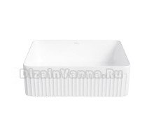 Накладная раковина для ванной комнаты Wellsee Festive Fox 2.0 319603000: квадратная раковина, ширина умывальника 36 см, цвет глянцевый белый