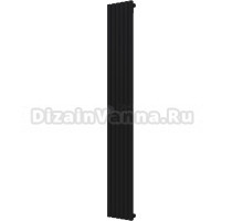 Радиатор стальной KZTO Quadrum 30 V 1 1750-6 6 секций, структурный шелк черный