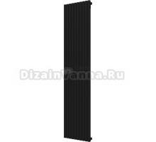 Радиатор стальной KZTO Quadrum 30 V 1 1750-10 10 секций, структурный шелк черный