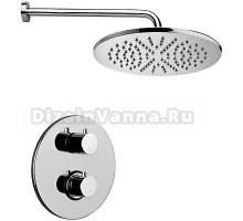 Душевой комплект Paffoni Light KITLIQ013CR С ВНУТРЕННЕЙ ЧАСТЬЮ, хром