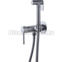 Гигиенический душ Bronze de Luxe Liberty 701GG со смесителем, С ВНУТРЕННЕЙ ЧАСТЬЮ, графит