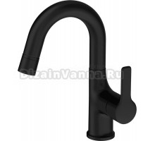 Смеситель для раковины Wonzon & Woghand WW-FE01L212-MB черный матовый