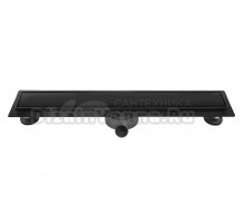 Душевой трап (лоток) AltroBagno Beni aggiuntivi AltroBagnoFD071211NeOp матовый черный