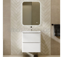 Мебель для ванной комнаты Raval Welto 60 подвесная, 2 ящика, белая