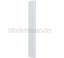 Радиатор стальной KZTO Quadrum 30 V 2 1750-6 6 секций, белый муар