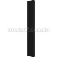 Радиатор стальной KZTO Quadrum 30 V 2 1750-6 6 секций, черный матовый муар