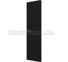 Радиатор стальной KZTO Quadrum 30 V 2 1750-12 12 секций, черный матовый муар