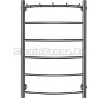 Полотенцесушитель электрический Secado Милан 1 К 80x50, графит, L