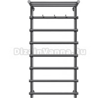 Полотенцесушитель электрический Secado Турин 1 КСП 100x60, графит, L