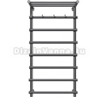Полотенцесушитель электрический Secado Турин 1 КСП 100x60, графит, R