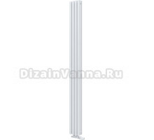 Радиатор стальной KZTO Quadrum 30 V 2 1750-4 U 4 секции, белый муар