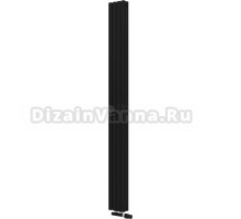 Радиатор стальной KZTO Quadrum 30 V 2 1750-4 U 4 секции, черный матовый муар