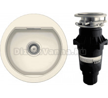 Комплект Мойка Schock Calypso 45 Cristadur магнолия + Измельчитель Bone Crusher BC 810-SL Slim Line