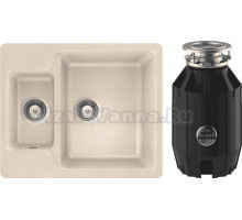 Комплект Мойка Schock Cambridge 60 Cristalite эверест + Измельчитель Bone Crusher BC 910-AS