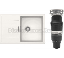 Комплект Мойка Schock Eton 50D Cristadur поларис + Измельчитель Bone Crusher BC 910-SL-Slim Line