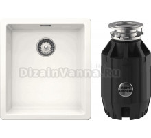 Комплект Мойка Schock Greenwich 700898 45 Cristadur поларис + Измельчитель Bone Crusher BC 910-AS