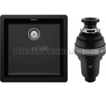 Комплект Мойка Schock Greenwich 700903U 50 Cristadur магма + Измельчитель Bone Crusher BC 1000-AS