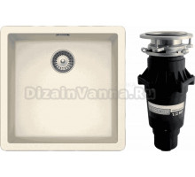 Комплект Мойка Schock Greenwich 700908 50 Cristadur магнолия + Измельчитель Bone Crusher BC 810-SL Slim Line