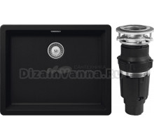 Комплект Мойка Schock Greenwich 701037U 60 Cristadur пуро + Измельчитель Bone Crusher BC 610-AS